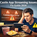 User experiencing buffering and streaming issues on Castle App while watching video content