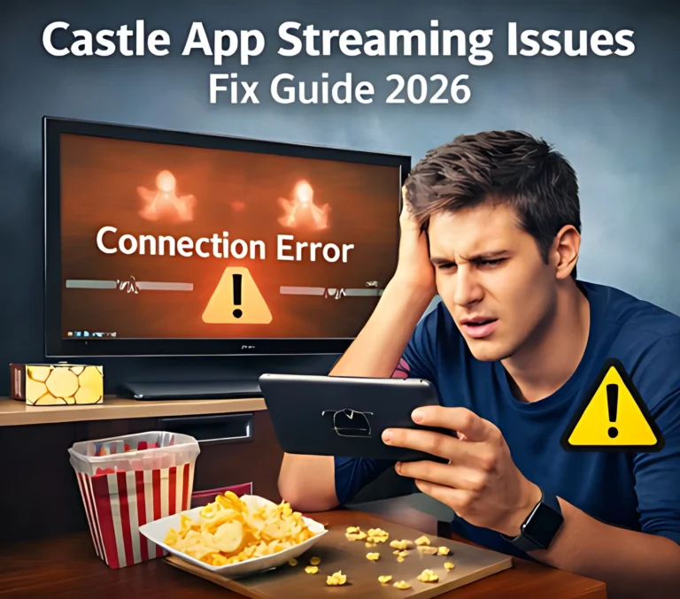 User experiencing buffering and streaming issues on Castle App while watching video content
