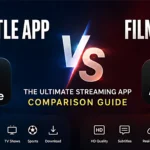 Castle App vs FilmPlus streaming apps comparison showing features, interface, live TV, movies, and performance